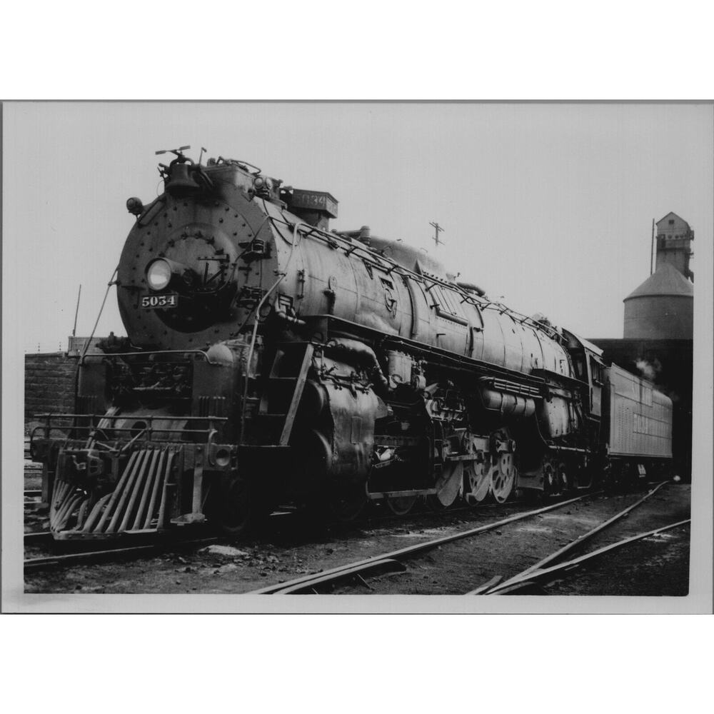 Vtg Atchison, Topeka, & Santa Fe Railway A.T.SE 5034 Steam Locomotive T2-335